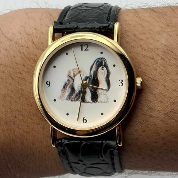 Gold Shih Tzu Watch - Picture 2 of 5